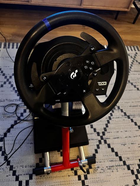 Kierownica Thrustmaster T300 RS GT Stojak WPS V2 Rosso Warszawa Wola