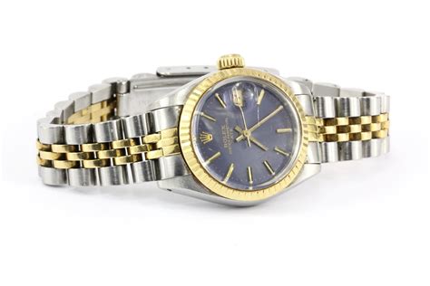 Rolex Ladies Datejust 6917 Stainless Steel & 14K Yellow Gold — Queen May