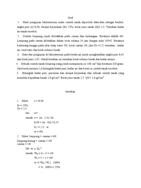 Soal Mektan Pdf