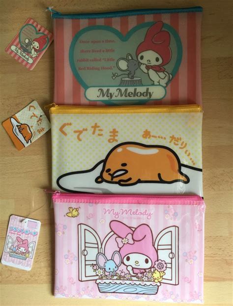 New Authentic Sanrio Pouches Hobbies And Toys Stationery And Craft