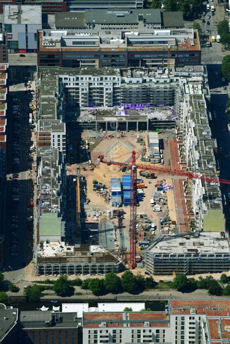 Luftbild Hamburg Sonninpark Baustelle Zum Neubau Einer