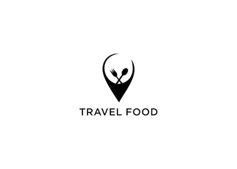 Premium Vector Travel Food Logo Design Vector Illustration