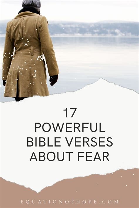 17 Powerful Bible Verses About Fear Artofit