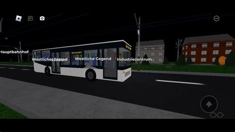 Roblox Urbanmove Tram Bus Simulator Setra Scbx Betriebsfahrt