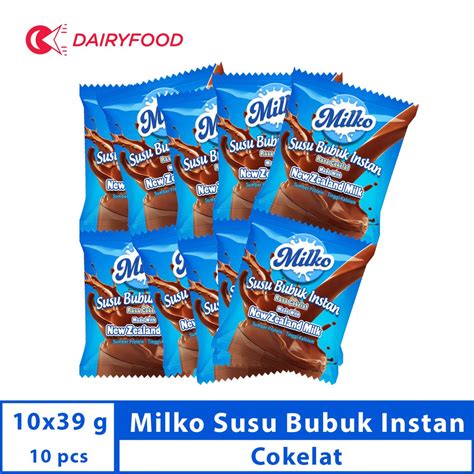 Jual MILKO SUSU BUBUK INSTAN RASA COKELAT Shopee Indonesia