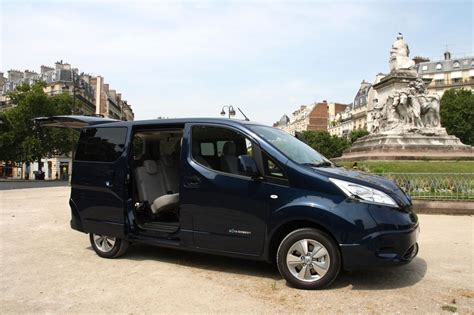 Nissan E Nv Evalia Le Ludospace Lectrique Places L Essai