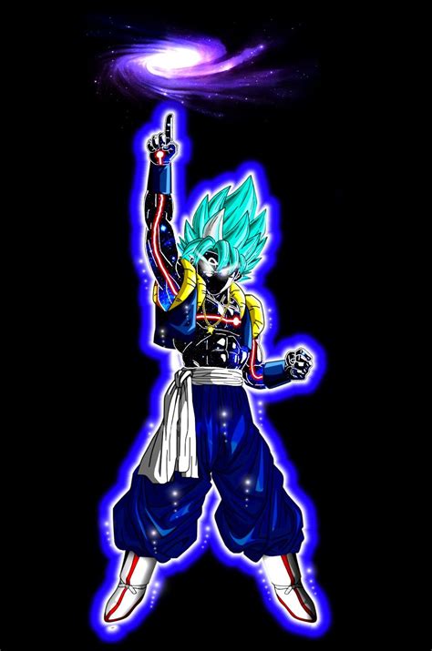 Omnipotent God Fusion Goku MUI Omni God Infinity Dragon Ball