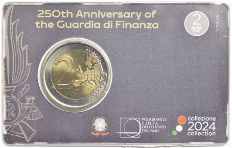 2 Euro Guardia Di Finanza 2024 Stgl Italien Coincard