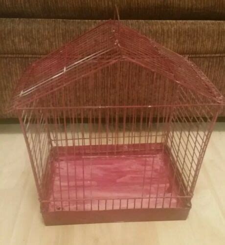 Vintage Reliance Bird Cage 125 Tall X 14 Wide X 8 Deep Mid Century