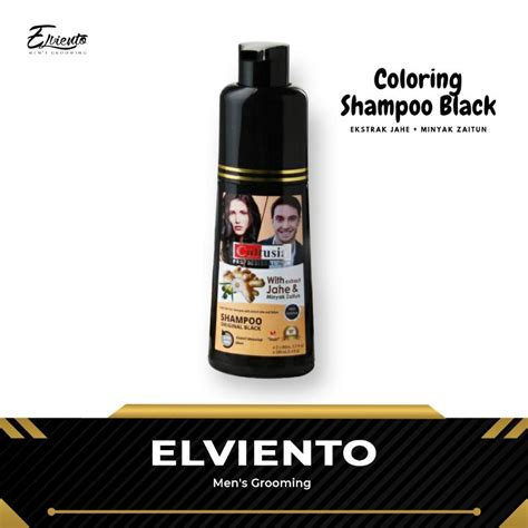 Jual Cultusia Shampoo Coloring Original Black 160 Ml Shopee Indonesia