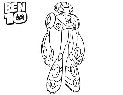 P Ginas Para Colorir Omnitrix Desenho Para Colorir E Imprimir De Ben