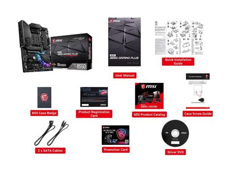 Refurbished: MSI MPG B550 GAMING PLUS AM4 ATX AMD Motherboard - Newegg.com