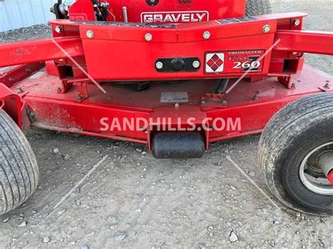 Gravely Promaster 260z Online Auctions