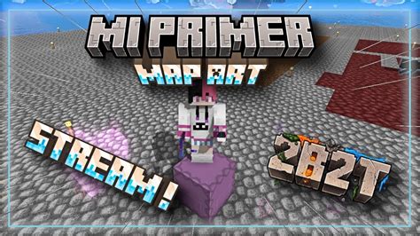 🌟mi Primer Map Art En 2b2t En Multistream 💜 ️💚 Youtube