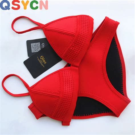 Qsycn 2018 Summer Bathing Suit Womens Bikini Sexy Swimsuit Set