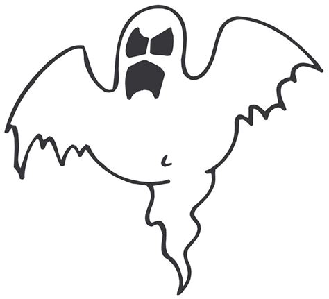 Free Black And White Ghost Clipart, Download Free Black And White Ghost ...