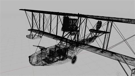 Fba Ww1 Seaplane 3d Turbosquid 2072477