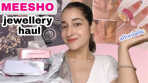 MEESHO Jewellery Haul Part 2 DEEVANSHY YouTube