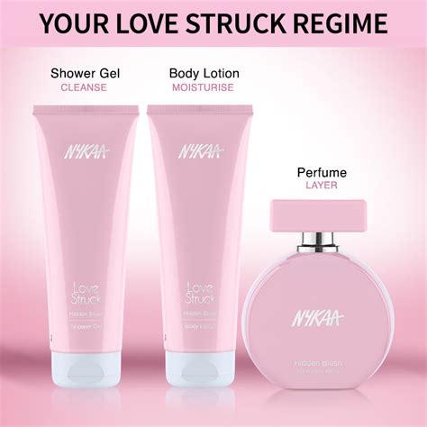 Buy Nykaa Love Struck Body Lotion Hidden Blush Online