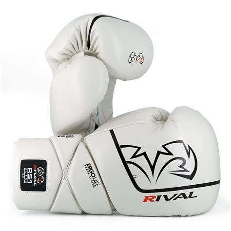 Rival Boxing Rs1 2 0 Ultra Lace Up Sparring Gloves 16 Oz White