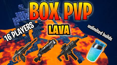 BOX PVP LAVA 16 PLAYERS 7785 9965 7086 By Kacperskimsc Fortnite