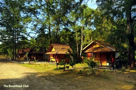 Quaint beach bungalows on the shores of Krabi. Pan Beach Bungalows is ...