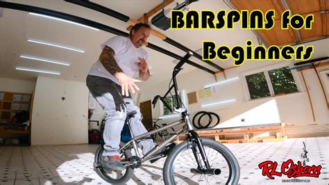 How To Do A Barspin For Beginners Easy Bmx Freestyle Tricks Youtube