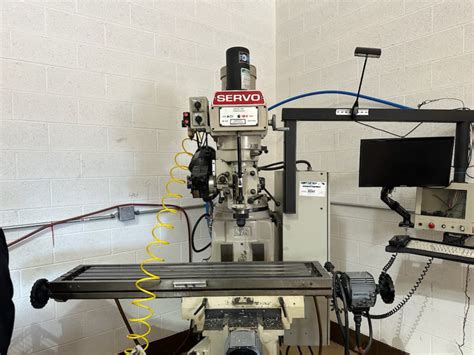 Servo 3 Axis Cnc Knee Mill 2010 Cnc 2000 Control Revelation Machinery