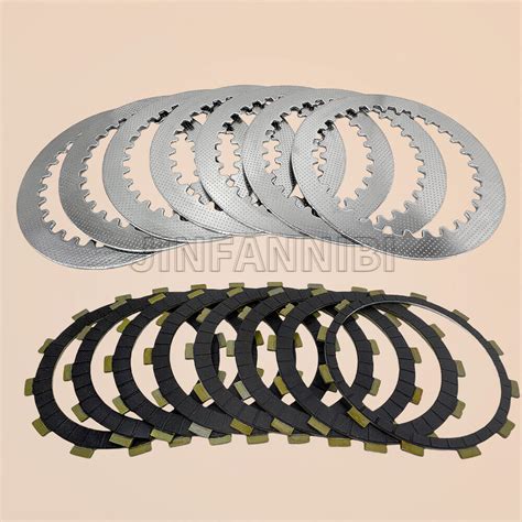 Clutch Friction Steel Plates Kit For Yamaha Yzf R