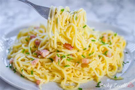 My Gluten Free Spaghetti Carbonara Recipe Low Fodmap Dairy Free