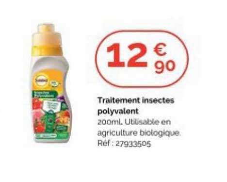 Promo Traitement Insectes Polyvalent Solabiol Chez WELDOM ICatalogue Fr