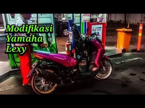 Modifikasi Yamaha Lexy Terbaru Paling Keren Youtube