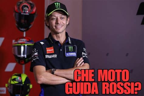 Che moto guida Valentino Rossi fuori dalla pista È un modello