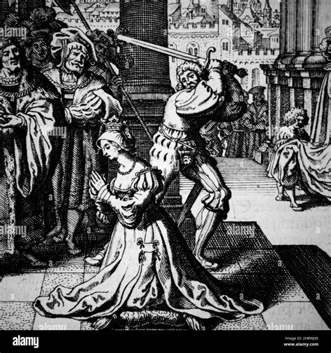 The Execution Of Anne Boleyn At The Tower Of London On The Th May