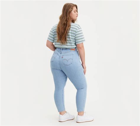 721 Jean Filiforme Taille Haute Plus Pour Femme Lavé Clair Levis® Ca