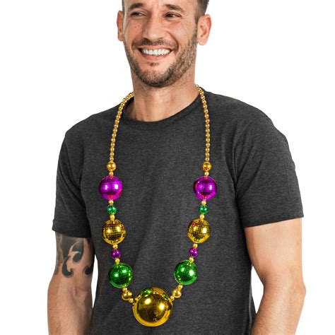 Big Mardi Gras Beads Mardi Gras Bead Necklace