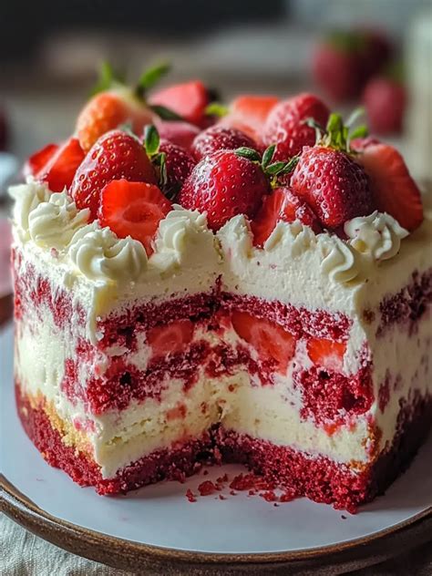 strawberry earthquake cake 3