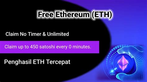 Faucet Unlimited Claim Free Ethereum Eth Claim No Timer Penghasil