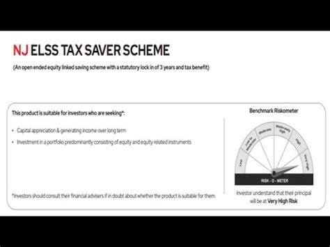 Tax Saving Through Mutual Fund NFO NJ ELSS Tax Saver Fund NFO Tax