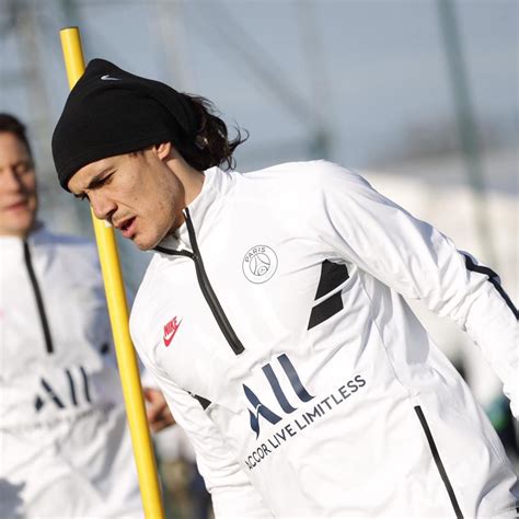 Cavani Fue El Gran Ausente En El Psg Que Volvió A Entrenamientos