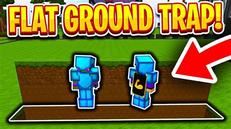 Insane Hidden Flat Ground Piston Trap Op Living In An Underground