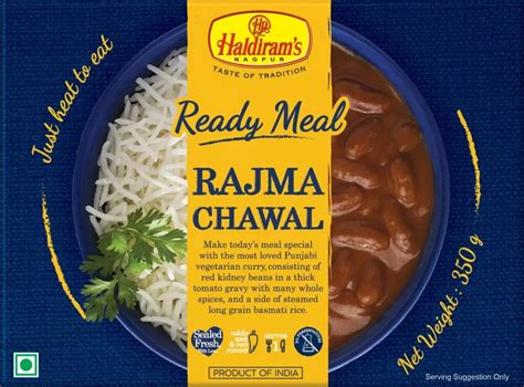 Buy Rajma Chawal Ready To Eat Haldiram S Minute Khana