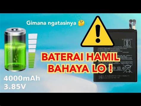 Cara Ganti Baterai Tanam Xiaomi Atasi Redmi Note 5 Baterai Hamil Drop