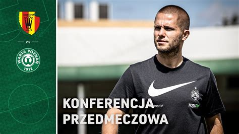 Konferencja Prasowa Przed Meczem Z Koron Kielce Youtube