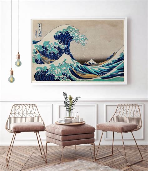 The Great Wave off Kanagawa - poster 21 x 30 cm \ Smooth matte ...