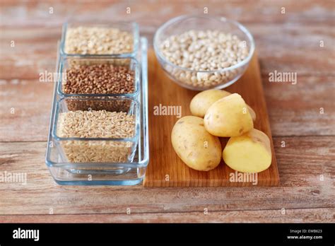 Carbohydrates Rich Food Hi Res Stock Photography And Images Alamy