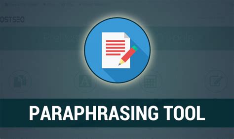 Paraphrasing Tool