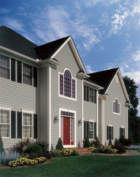 Gray House Black Shutters What Color Front Door Maurice Hopson