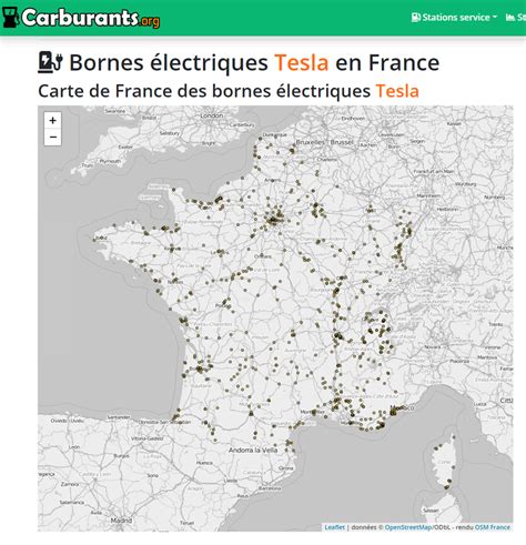 Haut 84 Imagen Carte Supercharger Tesla Fr Thptnganamst Edu Vn