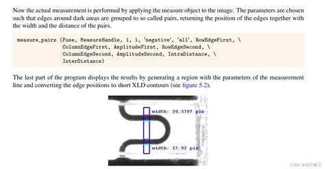 Halcon Solution Guide I Basics5 1d Measuring（一维测距）1d测量 Csdn博客